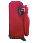 Kézipoggyász bőrönd 40 x 30 x 2 cm Wizzair méret bordó 2 kerekű 1221 xs