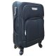 Wizzair Priority bőrönd 55 x 38 x 20/23 cm bővíthető fekete Leonardo