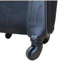 Wizzair Priority bőrönd 55 x 38 x 20/23 cm bővíthető fekete Leonardo