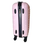 Bőrönd Wizzair kabin méret 55 x 40 x 23 cm barbie rózsaszín Leonardo da Vinci