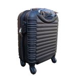 Wizz ingyenes kabinbőrönd 40 x 30 x 20 cm LDV kivehető kerekekkel fekete