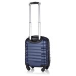 Kék bőrönd 40x30x20 cm ingyenes wizzair kisméretű kézipoggyász
