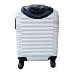 Bőrönd xs 40 x 30 x 20 cm wizzair ingyenes kézipoggyász fehér ABS kivehető kerekekkel