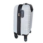 Bőrönd xs 40 x 30 x 20 cm wizzair ingyenes kézipoggyász fehér ABS kivehető kerekekkel