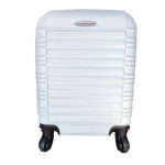 Bőrönd xs 40 x 30 x 20 cm wizzair ingyenes kézipoggyász fehér ABS kivehető kerekekkel