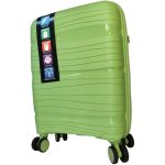 Bőrönd xs méret 40 x 30 x 20 cm bézs színben kivehető kerekekkel Wizzair ingyenes