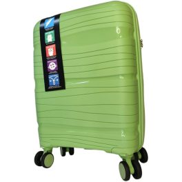 Bőrönd xs méret 40 x 30 x 20 cm bézs színben kivehető kerekekkel Wizzair ingyenes