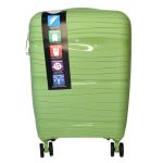 Bőrönd xs méret 40 x 30 x 20 cm bézs színben kivehető kerekekkel Wizzair ingyenes