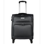 Kabin bőrönd 55 x 40 x 20 cm Wizzair kézipoggyász fekete