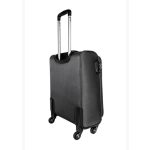 Kabin bőrönd 55 x 40 x 20 cm Wizzair kézipoggyász fekete