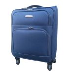 Kabin bőrönd 55x40x20 cm S-es méret fekete színben Wizzair