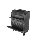 Kabin bőrönd 55x40x20 cm S-es méret fekete színben Wizzair
