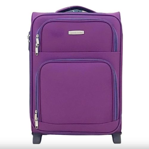 Bőrönd 55 x 40 x 23 cm Wizzair méret bordó szín