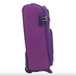 Bőrönd 55 x 40 x 23 cm Wizzair méret bordó szín