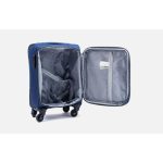 Bőrönd 40x30x20 cm xs méret Wizzair ingyenes kézipoggyász kék