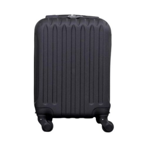 Fekete bőrönd 20 x 30 x 40 cm Wizz ingyenes kézipoggyász kisméretű