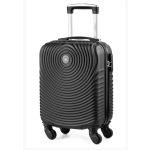 Bőrönd 40 x 30 x 20 cm Wizzair ingyenes méretű kézipoggyász xs fekete