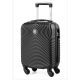Bőrönd 40 x 30 x 20 cm Wizzair ingyenes méretű kézipoggyász xs fekete