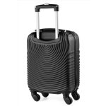 Bőrönd 40 x 30 x 20 cm Wizzair ingyenes méretű kézipoggyász xs fekete