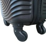 Bőrönd 40 x 30 x 20 cm Wizzair ingyenes méretű kézipoggyász xs fekete