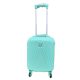 Bőrönd 40 x 30 x 20 cm Wizzair ingyenes méretű kézipoggyász xs türkiz
