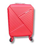 Pezsgő színű kisméretű bőrönd számzáras 4 kerekes 50 x 30 x 20 cm