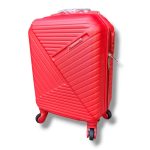 Pezsgő színű kisméretű bőrönd számzáras 4 kerekes 50 x 30 x 20 cm