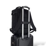 Fedélzeti hátizsák 40 x 30 x 20 cm Wizzair ingyenes méretű kézipoggyász fekete 38482