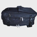 Fedélzeti hátizsák 40 x 30 x 20 cm Wizzair ingyenes méretű kézipoggyász fekete 38485