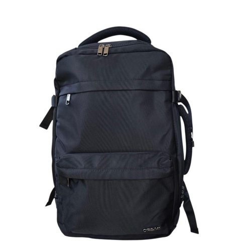 Easyjet kézipoggyász hátizsák 45 x 36 x 20 cm cipőtartós, bővíthető fekete