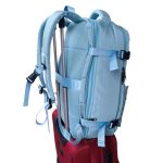 Easyjet kézipoggyász hátizsák 45 x 36 x 20 cm cipőtartós, bővíthető kék