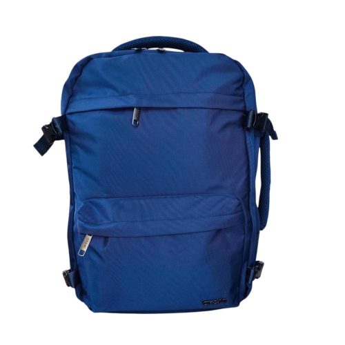 Easyjet kézipoggyász hátizsák 45 x 36 x 20 cm cipőtartós, bővíthető sötétkék