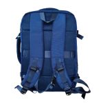 Easyjet kézipoggyász hátizsák 45 x 36 x 20 cm cipőtartós, bővíthető sötétkék