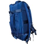Easyjet kézipoggyász hátizsák 45 x 36 x 20 cm cipőtartós, bővíthető sötétkék