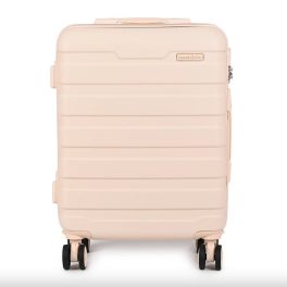 Pierre Cardin bőrönd 55 x 40 x 20 cm Wizzair Priority PP krém laptoptartós prémium