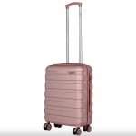 Bőrönd 55 x 40 x 20 cm Wizzair Ryanair kézipoggyász kivehető kerekekkel ABS