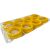  Bőrönd kerék védő gumi 8 db-os citromsárga