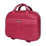 Neszeszer kozmetikai táska bőröndre akasztható bordó