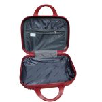 Neszeszer kozmetikai táska bőröndre akasztható bordó