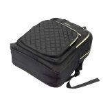 Női fedélzeti hátizsák 40 x 30 x 20 cm laptoptartós sok zsebes bordó