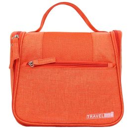   Felakasztható neszeszer narancssárga kozmetikai táska Travel Bag
