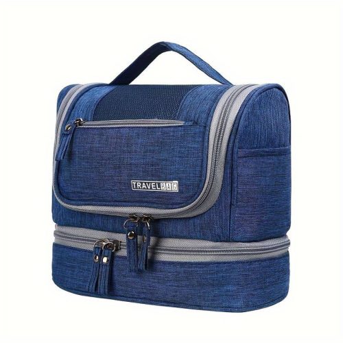 Kozmetikai táska felakasztható vízálló Travel Bag kék