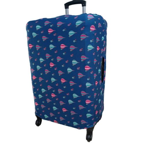 Bőrönd huzat M-es méretű bőröndre elasztikus anyagból színes