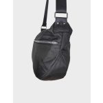 Női crossbody táska kényelmes nagyméretű fekete oldaltáska