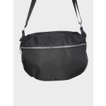 Női crossbody táska kényelmes nagyméretű fekete oldaltáska