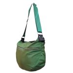 Zöld női táska kényelmes válltáska oldaltáska