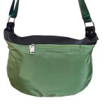Zöld női táska kényelmes válltáska oldaltáska
