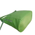 Maxima női táska zöld sokzsebes eco bőr nagyméretű