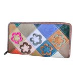 Zenta parafa női pénztárca patchwork mintával