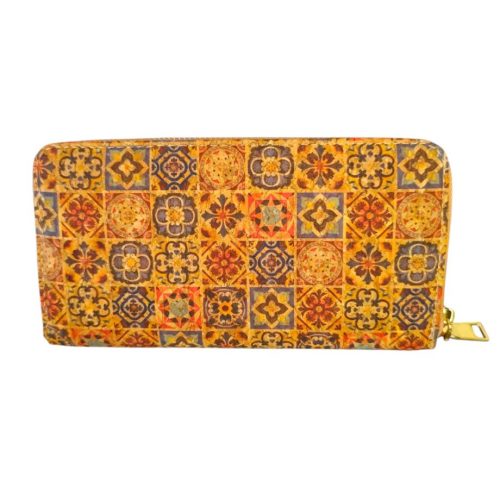 Tereza parafa női pénztárca cipzáras patchwork mintás